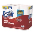 Cleaning & Janitorial Supplies | Scott 56668 1-Ply Choose-A-Size Mega Kitchen Roll Paper Towels (4 Packs/Carton) image number 1