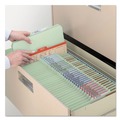 Office Jansan | Smead 14076 Pressboard Six-Section Classification Folders with 2/5-Cut Tabs- Letter, Gray/Green (10/Box) image number 4
