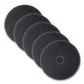 Cleaning Cloths | 3M 7300-18 18 in. Diameter Low-Speed High Productivity Floor Pads 7300 - Black (5/Carton) image number 0