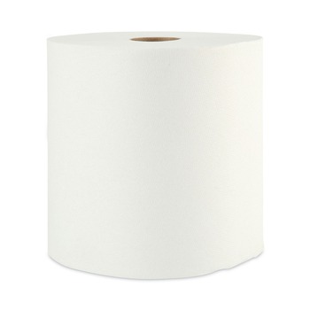 Boardwalk 1-Ply 8 in. x 800 ft. Xtra Roll Towels - White (6 Rolls/Carton)