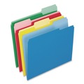 Office Jansan | Pendaflex 82300 1/3-Cut Tabs Assorted Letter Size Colored File Folders - Assorted Colors (24/Pack) image number 1
