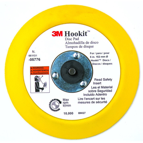3M 5776 Hookit Disc Pad 6 in. image number 0