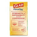 Bulk Savings Pricing 3 | Glad 78900 OdorShield 24 in. x 27.38 in. 13 Gallon Tall Kitchen Drawstring Bags - White/Gain Original Scent (80/Box) image number 3