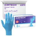 Disposable Gloves | Ansell 62870 Kimtech Element Nitrile Exam Gloves - X-Small, Blue (2500/Carton) image number 0