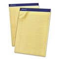 Cleaning & Janitorial Supplies | Ampad 20-215 8.5 in. x 11.75 in. Sheets (50) Legal Ruled Pads - Canary-Yellow Sheets (4/Pack) image number 2