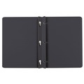 Office Jansan | Oxford 52506EE 3 Fasteners Report Cover Panel and Border Cover - Letter, Black (25/Box) image number 1