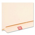 Labels | Smead 67922 0.5 in. x 1 in. Yearly End Tab 22 File Folder Labels - Pink (250/Pack) image number 2
