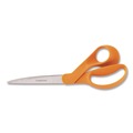 Craft Supplies | Fiskars 1069757 11.13 in. Long 9 in. Cut Length Dressmaker Shears - Orange Handle image number 2