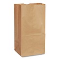 Office Jansan | Ross & Wallace Paper Products 100306 5.88 in. x 3.63 in. x 11 in. #6 Size Grocery Paper Bags - Kraft (2000/Bundle) image number 1
