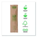 Food Service | Eco-Products EP-S215 General Purpose Fork/Knife/Napkin/Spoon Wood Cutlery - Natural (500/Carton) image number 3