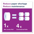 Toilet Paper | Tork 12013903 3.48 in. x 1200 ft. Septic Safe 1-Ply Advanced Bath Tissue - Jumbo, White (12/Carton) image number 5