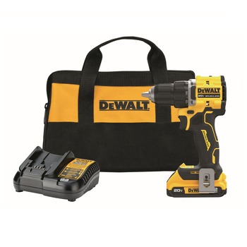  | Dewalt 20V MAX ATOMIC COMPACT SERIES Brushless Lithium-Ion 1/2 in. Cordless Drill Driver Kit (2 Ah)