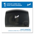 Paper Towels and Napkins | Scott 9602 Essential Coreless Jumbo Roll 14.25 in. x 6 in. x 9.75 in. Tissue Dispenser for Business - Black image number 1