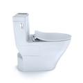 Fixtures | TOTO MS624234CEFG#01 1-Piece Legato CEFIONTECT WASHLETplus 1.28 GPF Elongated Toilet with  and SoftClose Seat - Cotton White image number 3