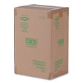 Food Trays, Containers, and Lids | Eco-Products EP-SCS9TNFA 47 oz 9 x 9 x 1.5 Vanguard Worldview Renewable and Compostable Sugarcane Take-Out Containers - White (200/Carton) image number 8