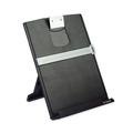 Office Jansan | 3M DH340MB 150 Sheet Capacity Fold-Flat Freestanding Desktop Plastic Copyholder - Black/Silver Clip image number 0