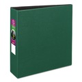 Avery 27653 11 in. x 8.5 in. 3 Rings, 3 in. Capacity, Durable Non-View Binder with DuraHinge and Slant Rings - Green image number 0
