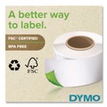 Office Jansan | DYMO 30251 LabelWriter 1.12 in. x 3.5 in. Address Labels - White (2/Box) image number 6