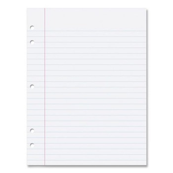 Pacon 8 in. x 10.5 in. 5-Hole Wide/Legal Rule Composition Paper (500/Pack)