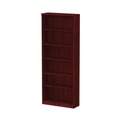 Office & Office Supplies | Alera ALEVA638232MY 31.75 in. x 14 in. x 80.25 in. Valencia Series 6-Shelf Bookcase - Mahogany image number 2