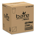 Cups and Lids | SOLO 378RC-J8484 Bare by Solo Eco-Forward 8 oz. PCF Paper Hot Cups - White (1000/Carton) image number 0