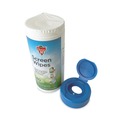 Office Jansan | Dust-Off DSCT 5 in. x 7 in. Cloth Premoistened Monitor Cleaning Wipes - White image number 2
