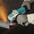 Angle Grinders | Makita GA4570 7.5 Amp 4-1/2 in. Corded X-LOCK Angle Grinder image number 4