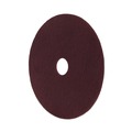 Cleaning Cloths | Boardwalk 7100151298 16 in. Diameter Deep Scrub Pads - Maroon (10/Carton) image number 1