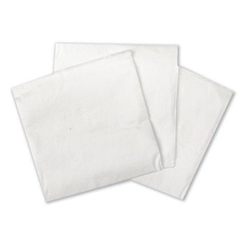 PRODUCTS | GEN GENCOCKTAILNAP 1-Ply 9 in. x 9 in. Cocktail Napkins - White (8 Packs/Carton, 500 Sheets/Pack)