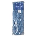 Mops | Boardwalk BWK504BL 5 in. Super Loop Cotton/Synthetic Fiber Wet Mop Head - X-Large, Blue (12/Carton) image number 1