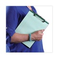 Office Jansan | Universal UNV40311 Low-Profile Plastic Clipboard with 0.5 in. Clip Capacity for 8.5 x 11 Sheets - Translucent Black image number 7