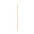 Brooms | Boardwalk BWK121 15/16 in. x 54 in. Lacquered Hardwood, Threaded End Broom Handle - Natural image number 0