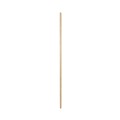 Brooms | Boardwalk BWK121 15/16 in. x 54 in. Lacquered Hardwood, Threaded End Broom Handle - Natural image number 0
