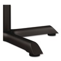 Office Furniture Accessories | Alera ALETBH283B Hospitality Series 27.5 in. x 28.5 in. 300 lbs. Capacity Steel Single-Column Bases - Black image number 1