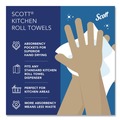Cleaning & Janitorial Supplies | Scott 41482 1-Ply 11 in. x 8.75 in. Kitchen Roll Towels (128/Roll 20 Rolls/Carton) image number 8