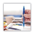Office Jansan | BIC RLC11 BLU Gel-ocity 0.7 mm Medium Gel Pen - Blue Ink/Translucent Blue Barrel (1-Dozen) image number 5