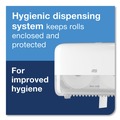 New Year New Savings! Save $25 off $150 | Tork 473208 Elevation 14.17 x 5.08 x 8.23 Coreless High Capacity Bath Tissue Dispenser - Black image number 3