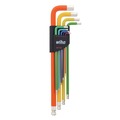 Hand Tool Sets | Wiha Tools 66980 9-Piece Ball End Color Coded Metric Hex L-Key Set image number 1