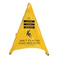 Floor Signs | First Aid Only 220SC 3 in. x 2.5 in. x 20 in. Pop Up Safety Cone - Yellow image number 0