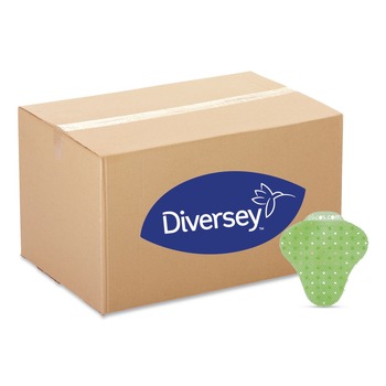 Diversey Care ekcoscreen Urinal Screens - Apple Scent, Green (12/Carton)
