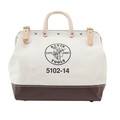 Cases and Bags | Klein Tools 5102-14 14 in. Canvas Tool Bag image number 0