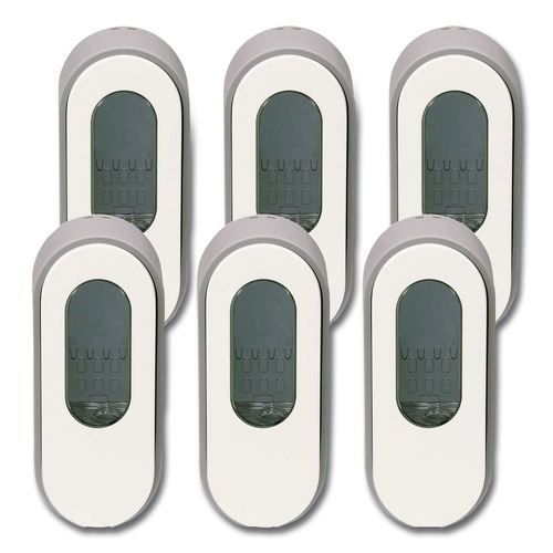 Hand Soaps | Dial Professional 1700034037 3.75 in. x 3.38 in. x 8.75 in. 15 oz Versa Dispenser for Cartridge Refills - Light Gray/White (6/Carton) image number 0