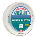 Food Service | AJM Packaging Corporation 40111 6 in. Diameter Paper Plates - White (100/Pack, 10 Packs/Carton) image number 2