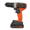 Combo Kits | Black & Decker BD2KIT702IC 20V MAX Brushed Lithium-Ion 3/8 in. Cordless Drill Driver and 1/4 in. Impact Driver Combo Kit (1.5 Ah) image number 2