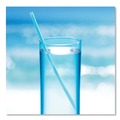 Cutlery | phade 511204 7.75 in. Marine Biodegradable Straws - Ocean Blue (6000/Carton) image number 2