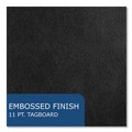 File Folders | Roaring Spring 54120 Accommodates (100) 11 in. x 8.5 in. Sheets Pocket Folder with Prongs - Black (250/Carton) image number 7