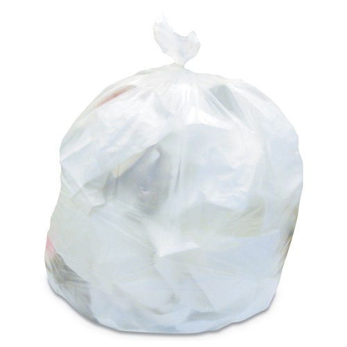 Trash Bags | Heritage H7658QC 38 in. x 58 in. 2 mil 60 gal. Linear Low-Density Can Liners - Clear (100/Carton) image number 0