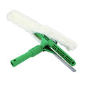 Cleaning Cloths | Unger VP250 10 in. Wide Blade 6 in. Handle Visa Versa Squeegee and Strip Washer image number 4
