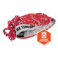 Cooling Gear | Ergodyne 12479 Chill-Its 6615 One Size Fits Most High-Performance Bandana Doo Rag with Terry Cloth Sweatband - Red Western image number 5
