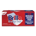 Sponges & Scrubbers | Brillo 56102 3.2 in. x 4.6 in. Commercial Eraser Pads - White (12/Carton) image number 4